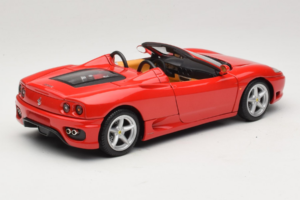 Ferrari 360 Spider Červený Hot Wheels 1:18 27774-M1 Kov – obrázok 3 z 8