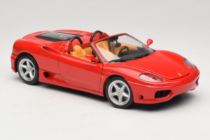 Ferrari 360 Spider Červený Hot Wheels 1:18 27774-M1 Kov – obrázok 6 z 8