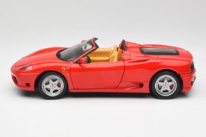 Ferrari 360 Spider Červený Hot Wheels 1:18 57310 Kov – obrázok 4 z 8
