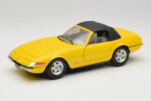 Ferrari 365 GTS/4 Daytona Kabriolet Žltý Techno Giodi 1:18 740028 Kov