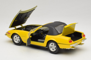 Ferrari 365 GTS/4 Daytona Kabriolet Žltý Techno Giodi 1:18 740028 Kov – obrázok 5 z 8