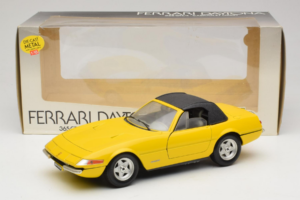 Ferrari 365 GTS/4 Daytona Kabriolet Žltý Techno Giodi 1:18 740028 Kov – obrázok 8 z 8
