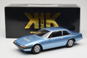 Ferrari 365 GT4 2+2 Modrý KK-Scale 1:18 KKDC180162 Kov – obrázok 6 z 6