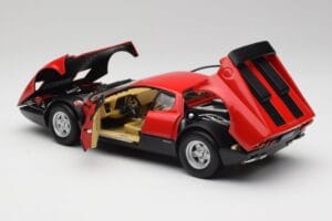 Ferrari 365 GT4/BB Červený Kyosho 1:18 08173R Kov – obrázok 5 z 8