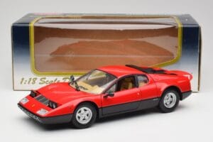 Ferrari 365 GT4/BB Červený Kyosho 1:18 08173R Kov – obrázok 8 z 8