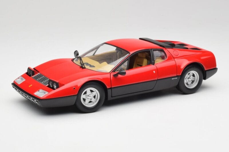 Ferrari 365 GT4/BB Červený Kyosho 1:18 08173R Kov