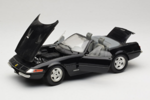 Ferrari 365 GTB/4 Daytona Kabriolet Čierny Techno Giodi 1:18 40011-B1 Kov – obrázok 2 z 8