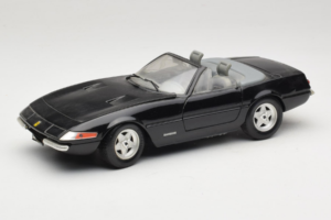 Ferrari 365 GTB/4 Daytona Kabriolet Čierny Techno Giodi 1:18 40011-B1 Kov