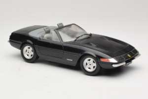 Ferrari 365 GTB/4 Daytona Kabriolet Čierny Techno Giodi 1:18 40011-B1 Kov – obrázok 6 z 8