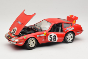 Ferrari 365 GTB/4 Daytona Berlinetta #58 Červený Techno Giodi 1:18 40011 Kov – obrázok 2 z 8