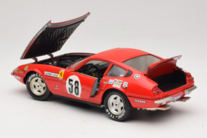 Ferrari 365 GTB/4 Daytona Berlinetta #58 Červený Techno Giodi 1:18 40011 Kov – obrázok 5 z 8