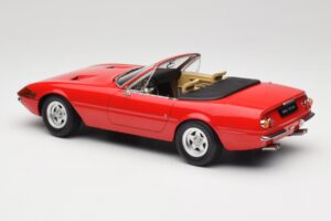 Ferrari 365 GTB/4 Daytona Spyder Series II Rosso Dino KK-Scale 1:18 KKDC180621 Kov – obrázok 5 z 6