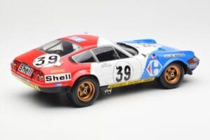 Ferrari 365 GTB/4 #39 J-C. Andruet / Lena 24 Hours of Le Mans 1972 Kyosho 1:18 08164E Kov – obrázok 3 z 8
