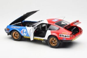 Ferrari 365 GTB/4 #39 J-C. Andruet / Lena 24 Hours of Le Mans 1972 Kyosho 1:18 08164E Kov – obrázok 5 z 8