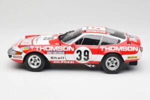 Ferrari 365 GTB4 Competizione #39 1973 Kyosho 1:18 08164F Kov – obrázok 4 z 8