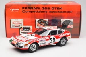 Ferrari 365 GTB4 Competizione #39 1973 Kyosho 1:18 08164F Kov – obrázok 8 z 8
