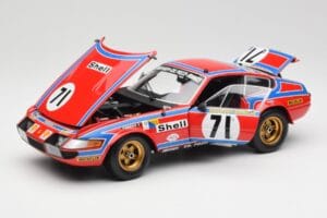Ferrari 365 GTB4 Competizione #71 24 Hours of Le Mans 1974 Kyosho 1:18 08164A Kov – obrázok 2 z 8