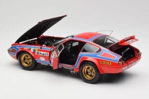 Ferrari 365 GTB4 Competizione #71 24 Hours of Le Mans 1974 Kyosho 1:18 08164A Kov – obrázok 5 z 8