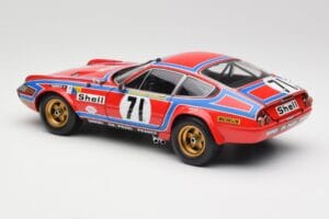 Ferrari 365 GTB4 Competizione #71 24 Hours of Le Mans 1974 Kyosho 1:18 08164A Kov – obrázok 7 z 8
