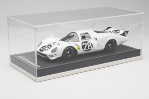 Ferrari 365 P2 #28 M. Gregory / J. Schlesser NART 24 Hours of Daytona 1967 Biely AB Models 1:18 REMC019 Živica – obrázok 2 z 6