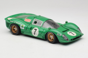 Ferrari 412P #7 Zelený 24 Hours of Daytona 1967 Eagles Race 1:18 37000 Kov – obrázok 6 z 8