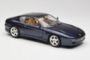 Ferrari 456 GT Modrý Bburago 1:18 3036 Kov – obrázok 6 z 8