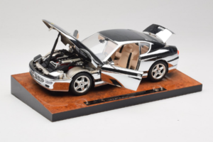 Ferrari 456 GT Chrome Silver Bburago 1:18 3746-R1 Kov – obrázok 2 z 8