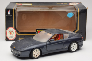 Ferrari 456 GT Dark Blue Metallic Bburago 1:18 3036-B2 Kov – obrázok 8 z 8