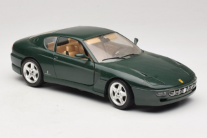 Ferrari 456 GT Tmavozelený Bburago 1:18 3046-GR1 Kov – obrázok 6 z 8