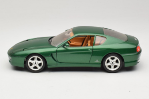 Ferrari 456 GT Zelený Metalíza Bburago 1:18 3036-GR1 Kov – obrázok 4 z 8
