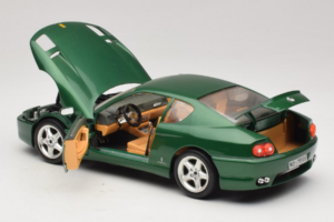 Ferrari 456 GT Zelený Metalíza Bburago 1:18 3036-GR1 Kov – obrázok 5 z 8