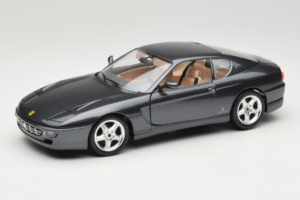 Ferrari 456 GT Šedý Metallic Špeciálny Lak Bburago 1:18 3036 D Kov