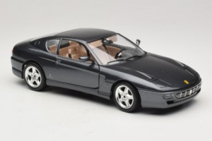 Ferrari 456 GT Šedý Metallic Špeciálny Lak Bburago 1:18 3036 D Kov – obrázok 6 z 8