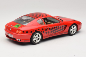 Ferrari 456 GT Interconti Car HiFi Červený Bburago 1:18 3036-D Kov – obrázok 3 z 8