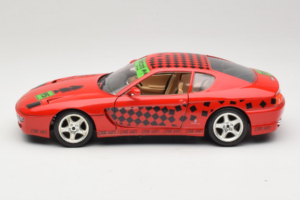 Ferrari 456 GT Interconti Car HiFi Červený Bburago 1:18 3036-D Kov – obrázok 4 z 8