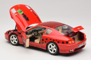 Ferrari 456 GT Interconti Car HiFi Červený Bburago 1:18 3036-D Kov – obrázok 5 z 8