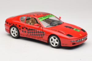 Ferrari 456 GT Interconti Car HiFi Červený Bburago 1:18 3036-D Kov – obrázok 6 z 8