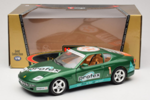 Ferrari 456 GT Profex #1 Zelený 1992 Bburago 1:18 3336-GR1 Kov – obrázok 8 z 8