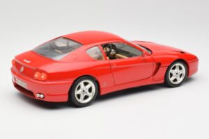Ferrari 456 GT Červený Bburago 1:18 3036-M1 Kov – obrázok 3 z 8