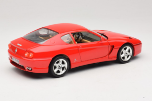 Ferrari 456 GT Červený Bburago 1:18 3046-R1 Kov – obrázok 3 z 8