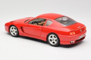 Ferrari 456 GT Červený Bburago 1:18 3036-M1 Kov – obrázok 7 z 8