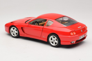 Ferrari 456 GT Červený Bburago 1:18 3046-R1 Kov – obrázok 7 z 8