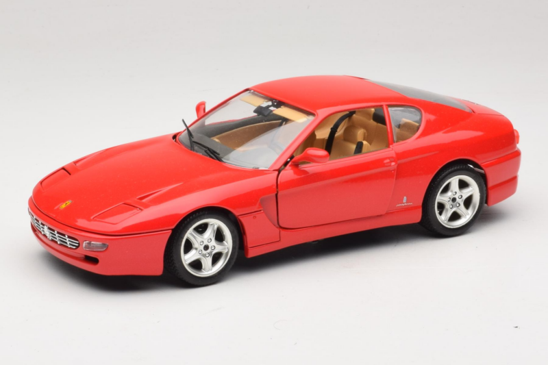 Ferrari 456 GT Červený Bburago 1:18 3046-R1 Kov
