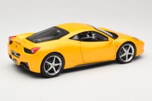 Ferrari 458 Italia Žltý Hot Wheels 1:18 P9894 Kov – obrázok 3 z 8