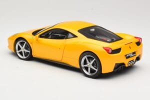 Ferrari 458 Italia Žltý Hot Wheels 1:18 P9894 Kov – obrázok 7 z 8