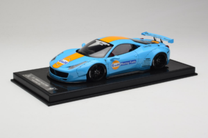Ferrari 458 LB Works Gulf Blue Orange BBA 1:18 REMC033 Živica – obrázok 2 z 7