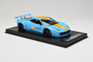 Ferrari 458 LB Works Gulf Blue Orange BBA 1:18 REMC033 Živica – obrázok 4 z 7