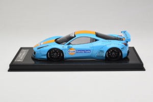 Ferrari 458 LB Works Gulf Blue Orange BBA 1:18 REMC033 Živica