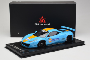 Ferrari 458 LB Works Gulf Blue Orange BBA 1:18 REMC033 Živica – obrázok 7 z 7