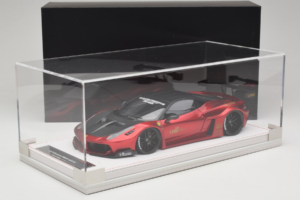 Ferrari 458 Liberty Walk LB-Silhouette WORKS GT Candy Červený IVY 1:18 REMC003 Živica – obrázok 6 z 6